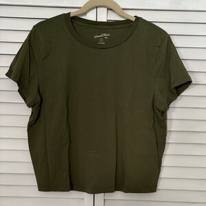 Olive Green Women's Top